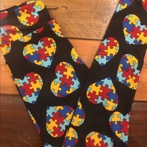 Lularoe Autism Leggings Tween